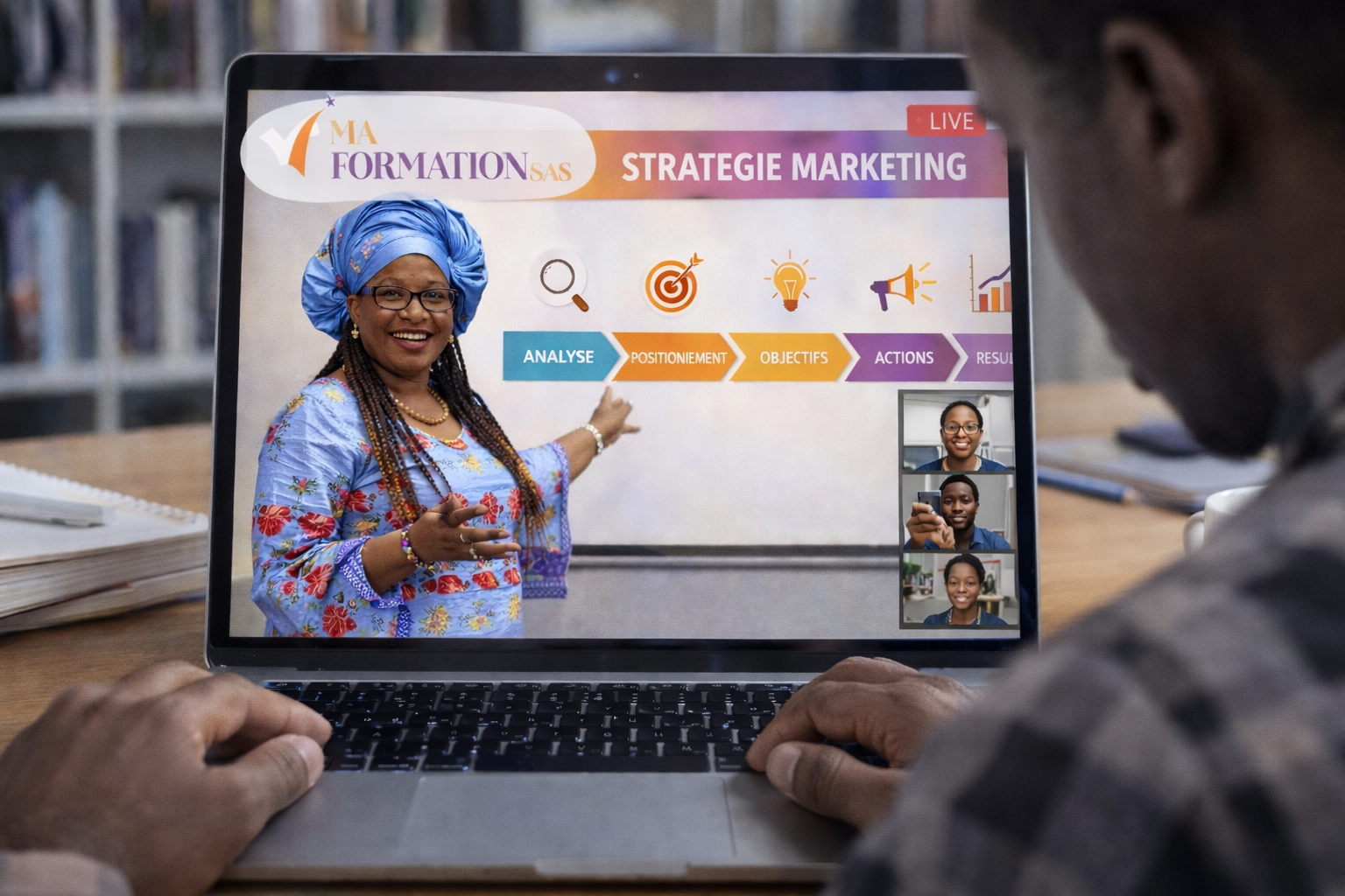 Apprenez en ligne, à votre rythme